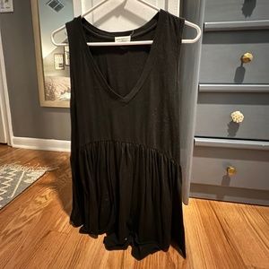 Anthropologie T.la Black Tank Top
